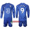 Oficiální Fotbalový Dres s Dlouhý Rukáv Chelsea LUKAKU 9 Domácí 2021-22 pro Děti